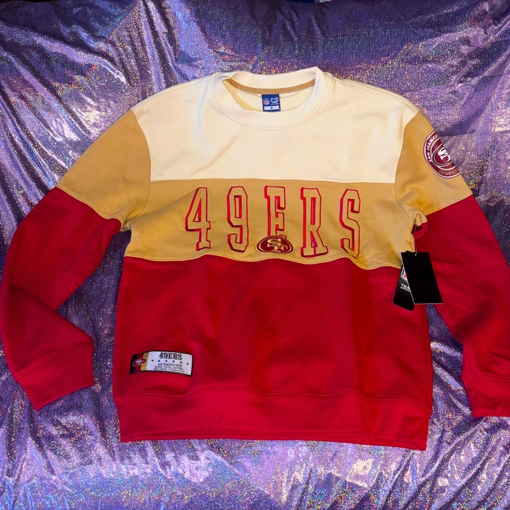 Mens San Francisco 49ers Pullover Sweatshirt